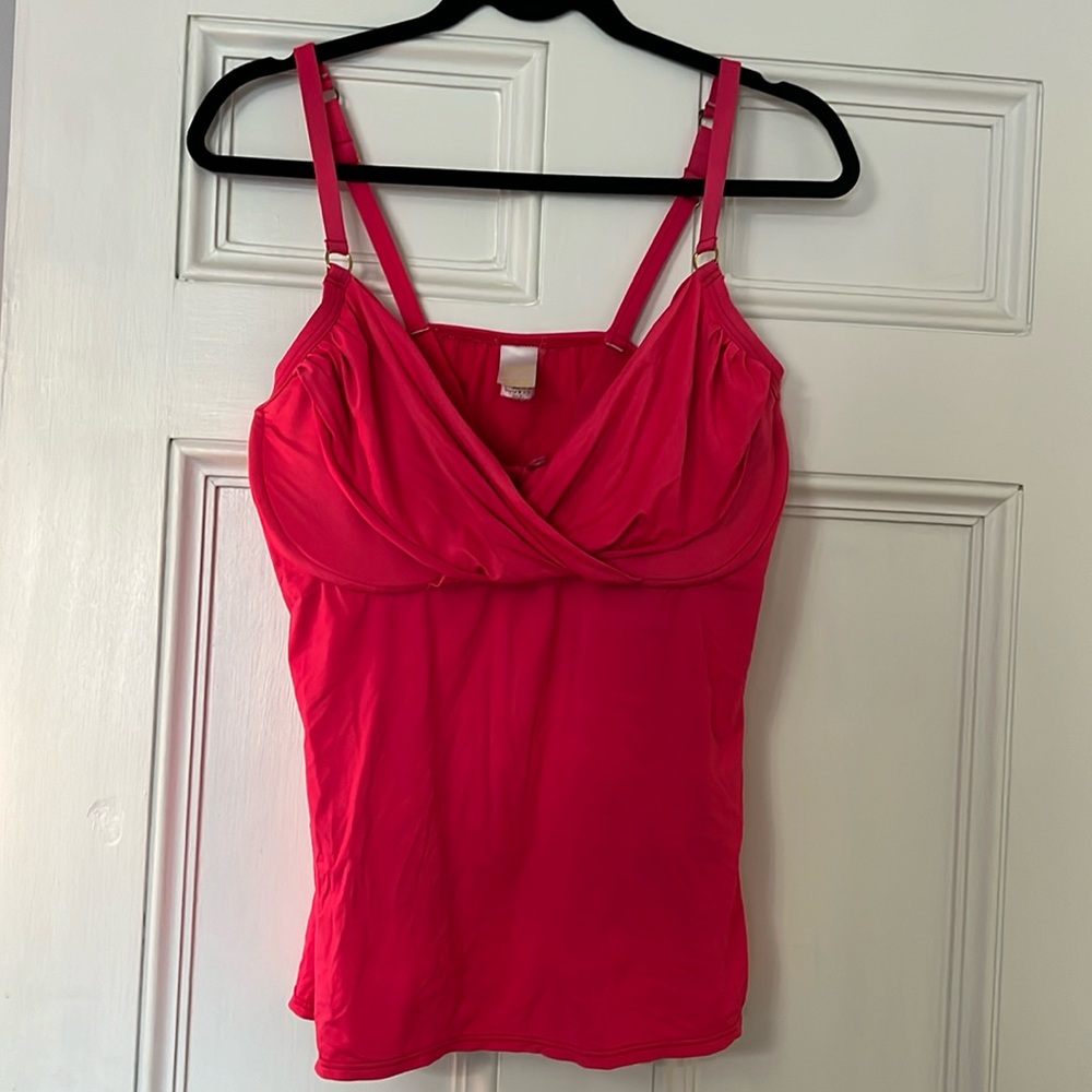 Underwire swim top